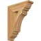 Ekena Millwork Legacy Traditional Rough Sawn Bracket, Western Red Cedar, 4"W x 14"D x 18"H BKT04X14X18LEC01RWR - alternate 1